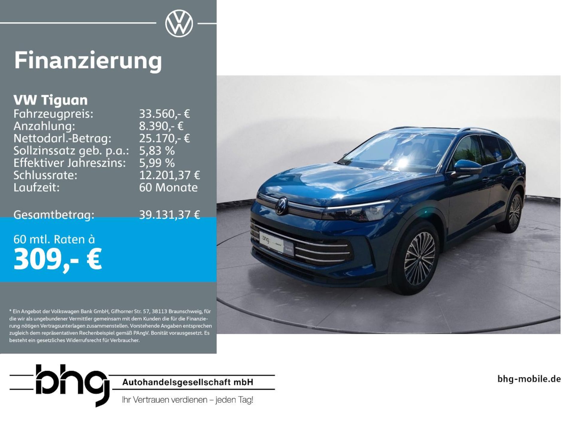 Volkswagen Tiguan Elegance