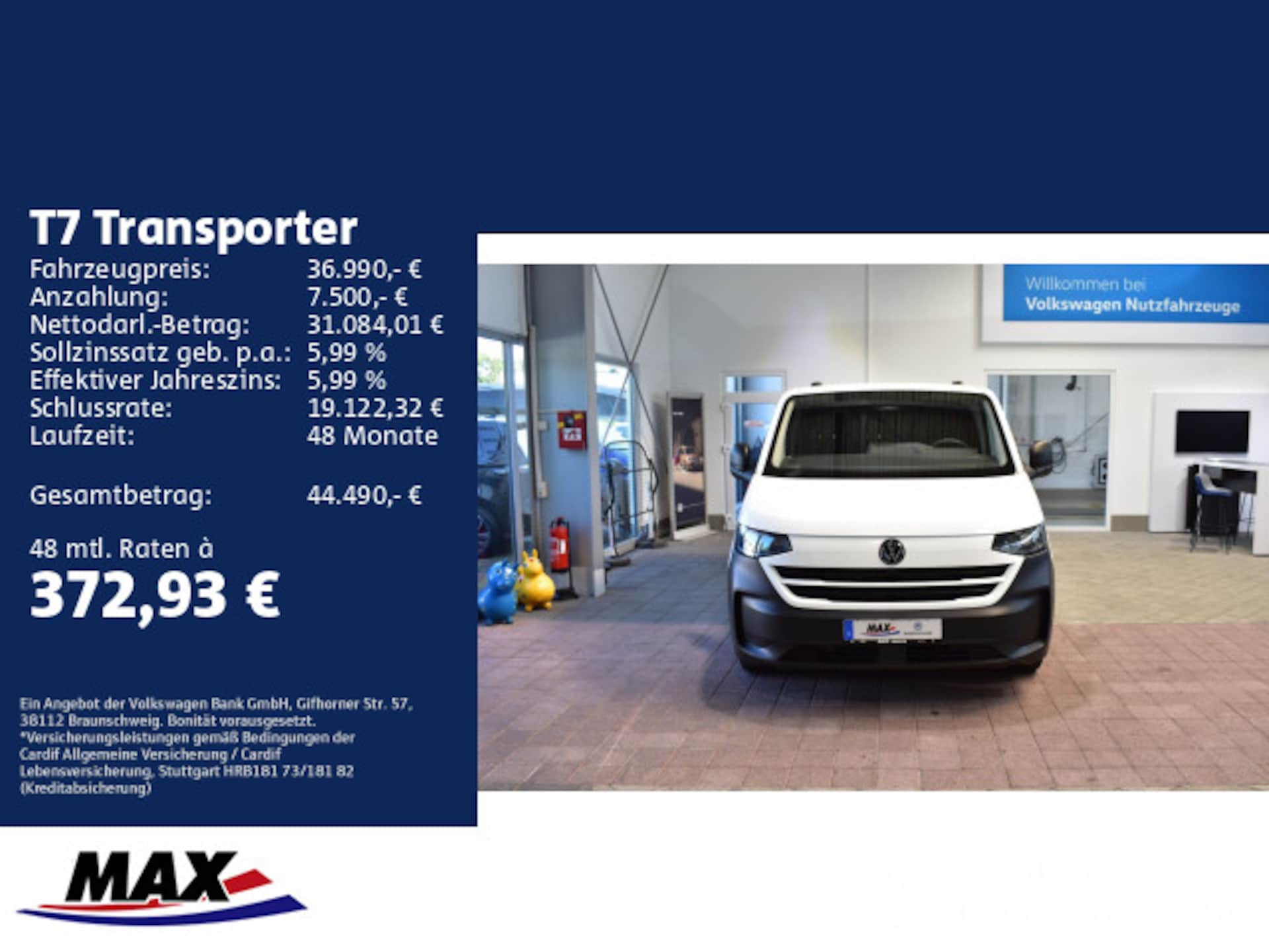 Volkswagen Transporter Kasten langer Radstand