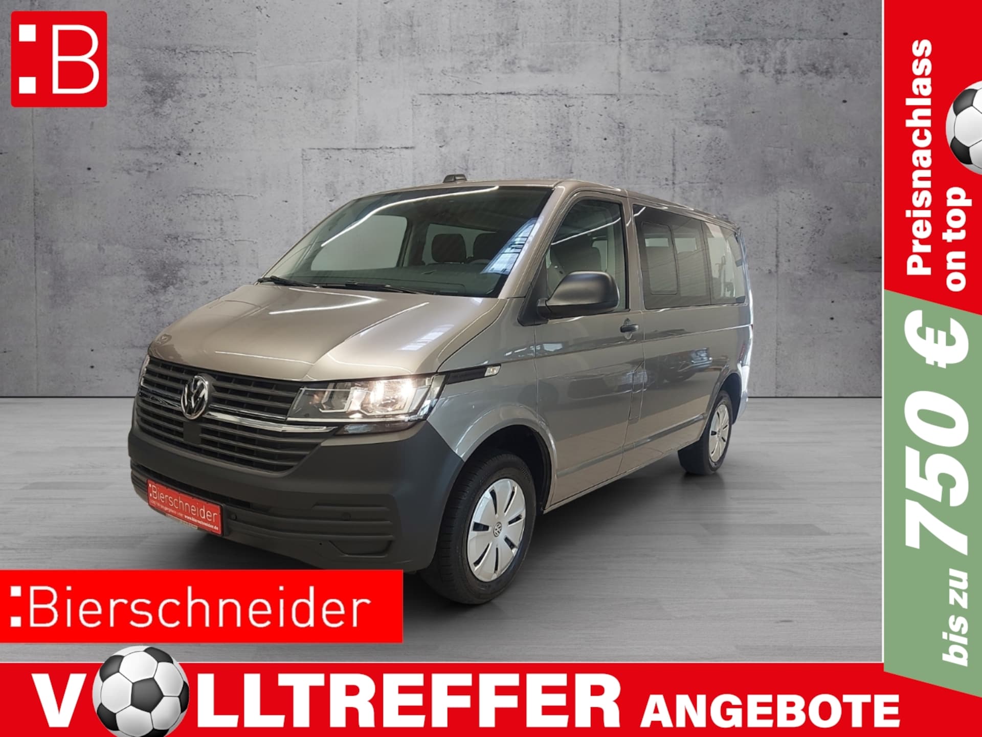 Volkswagen T6.1 Transporter Kombi kurzer Radstand