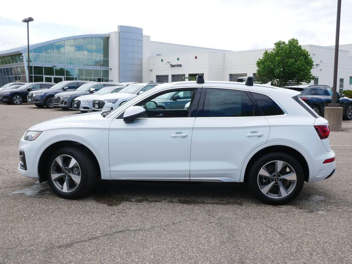 Used 2023 Audi Q5 Premium Plus with VIN WA1BBAFY2P2017767 for sale in Maplewood, Minnesota