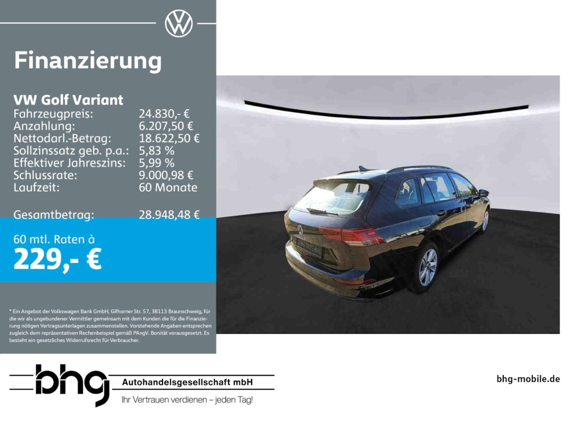 Volkswagen Golf Variant Life