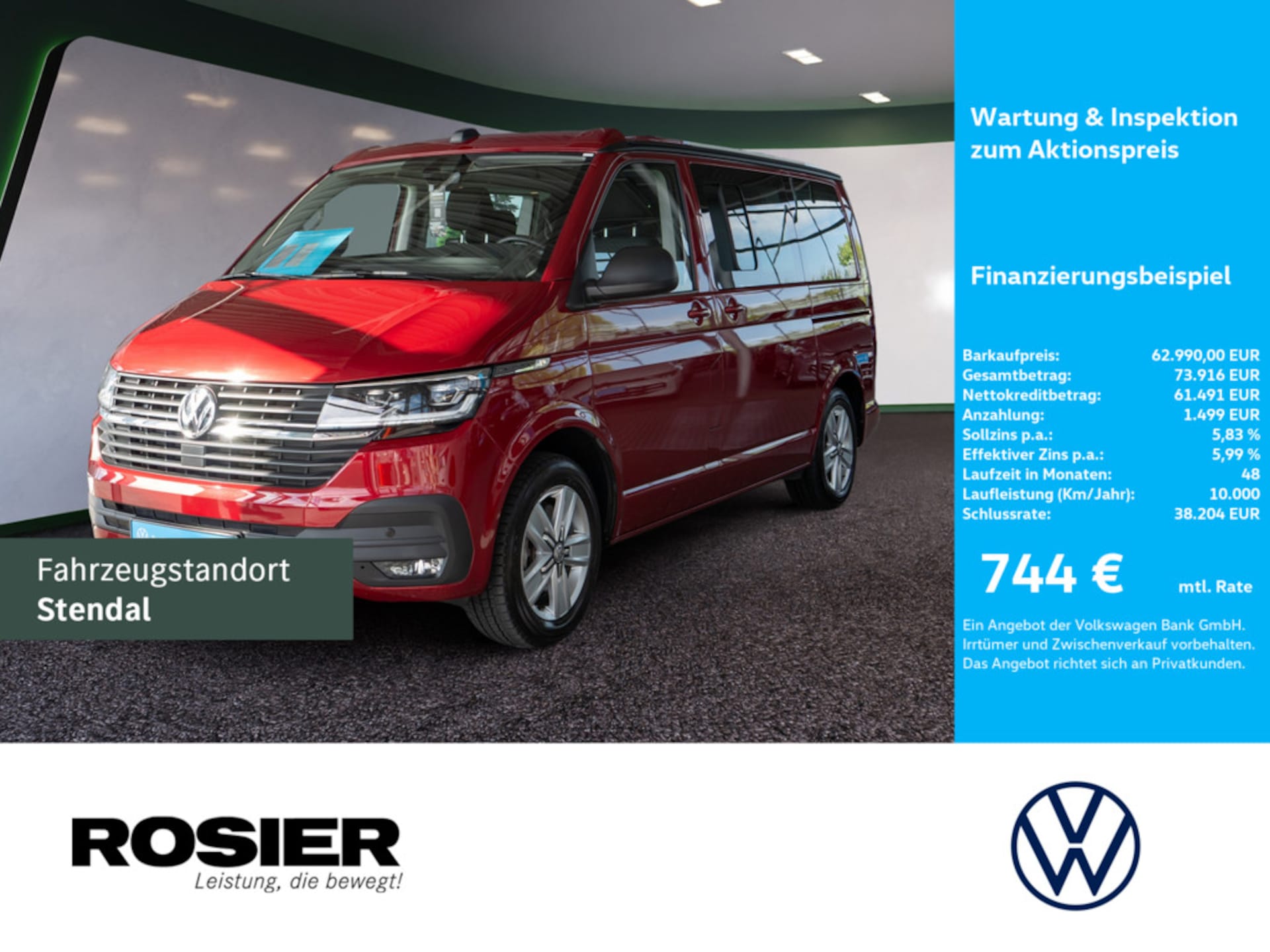 Volkswagen T6.1 California Beach