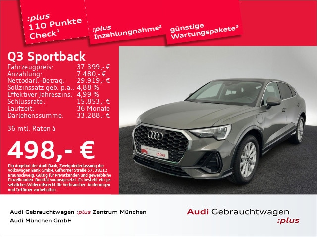 Audi Q3 Sportback TFSI e