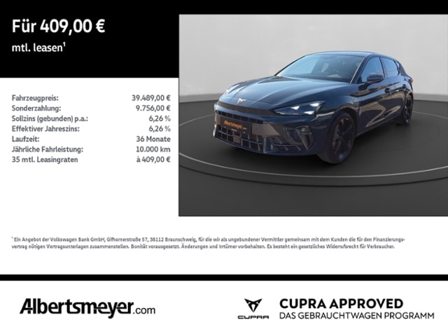 CUPRA Leon 1.5 e-Hybrid 204 PS DSG+LED+Navi+ACC+PDC+ZV (068602)