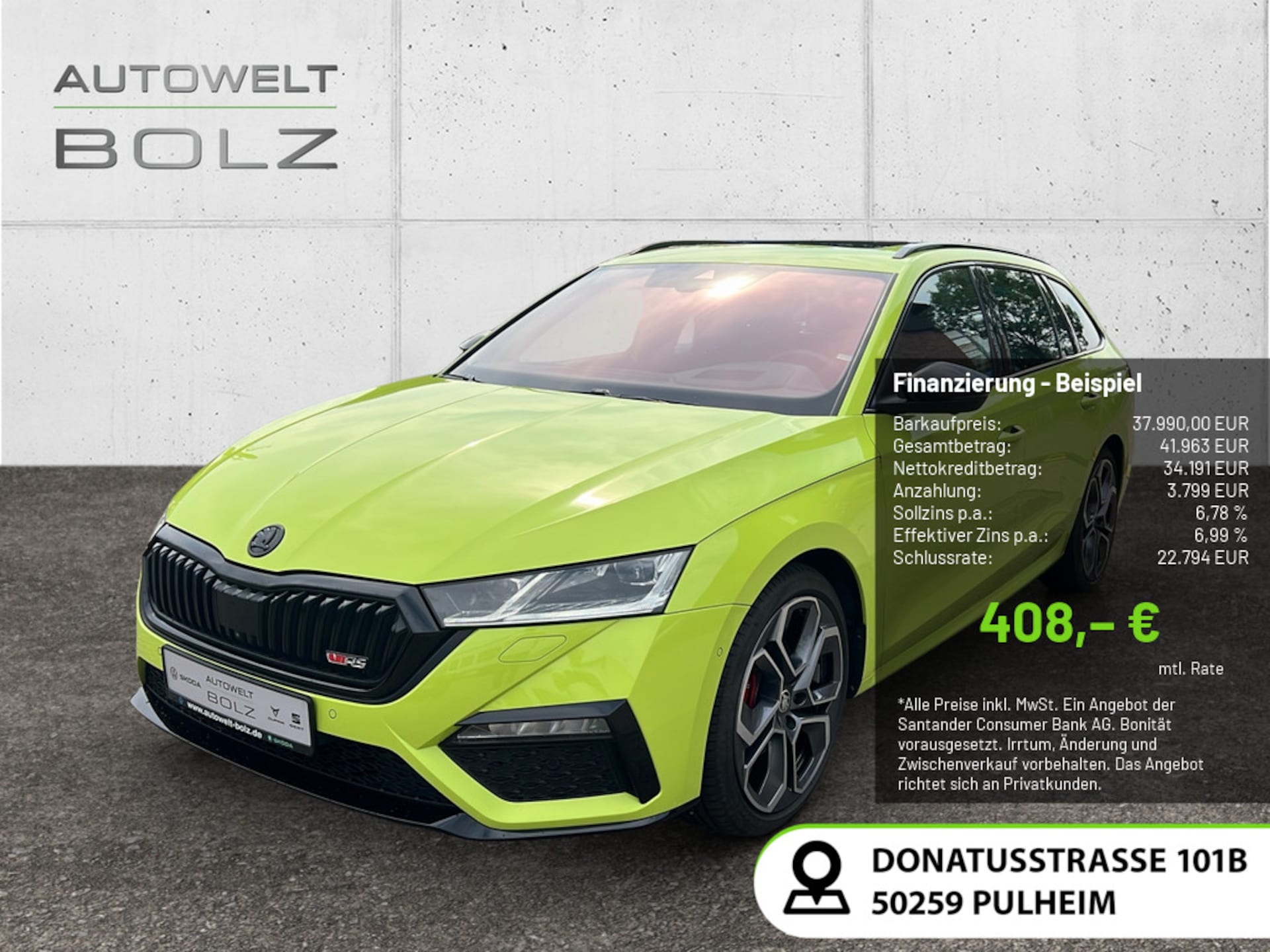 Skoda Octavia Combi RS
