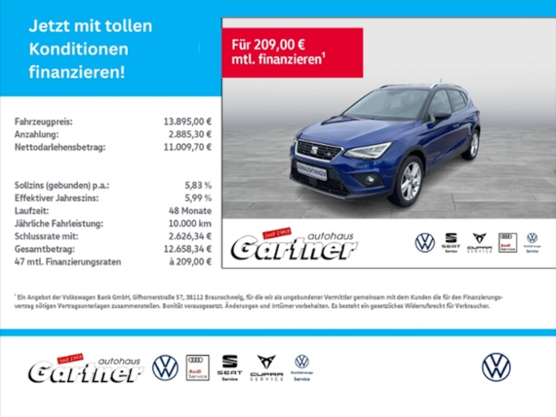SEAT Arona FR