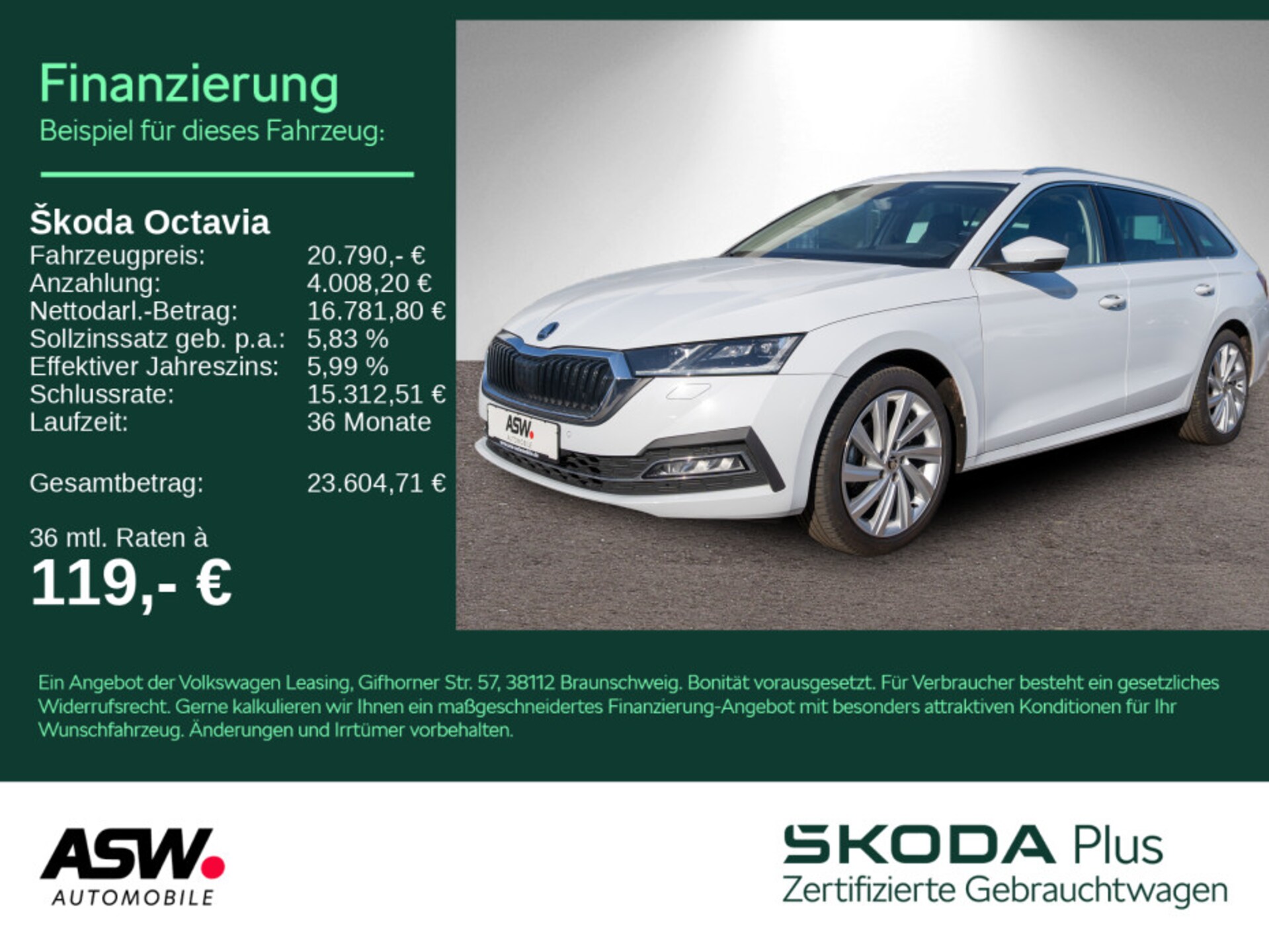 Skoda Octavia Combi Style