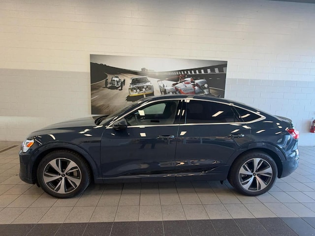 Certified 2024 Audi Q8 Sportback e-tron Premium Plus with VIN WA1CABGE0RB035575 for sale in Naperville, IL