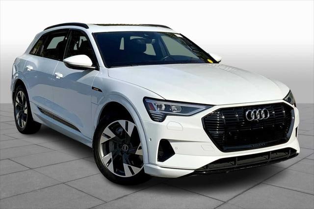 Used 2021 Audi e-tron Premium with VIN WA1AAAGE7MB005709 for sale in Westwood, MA