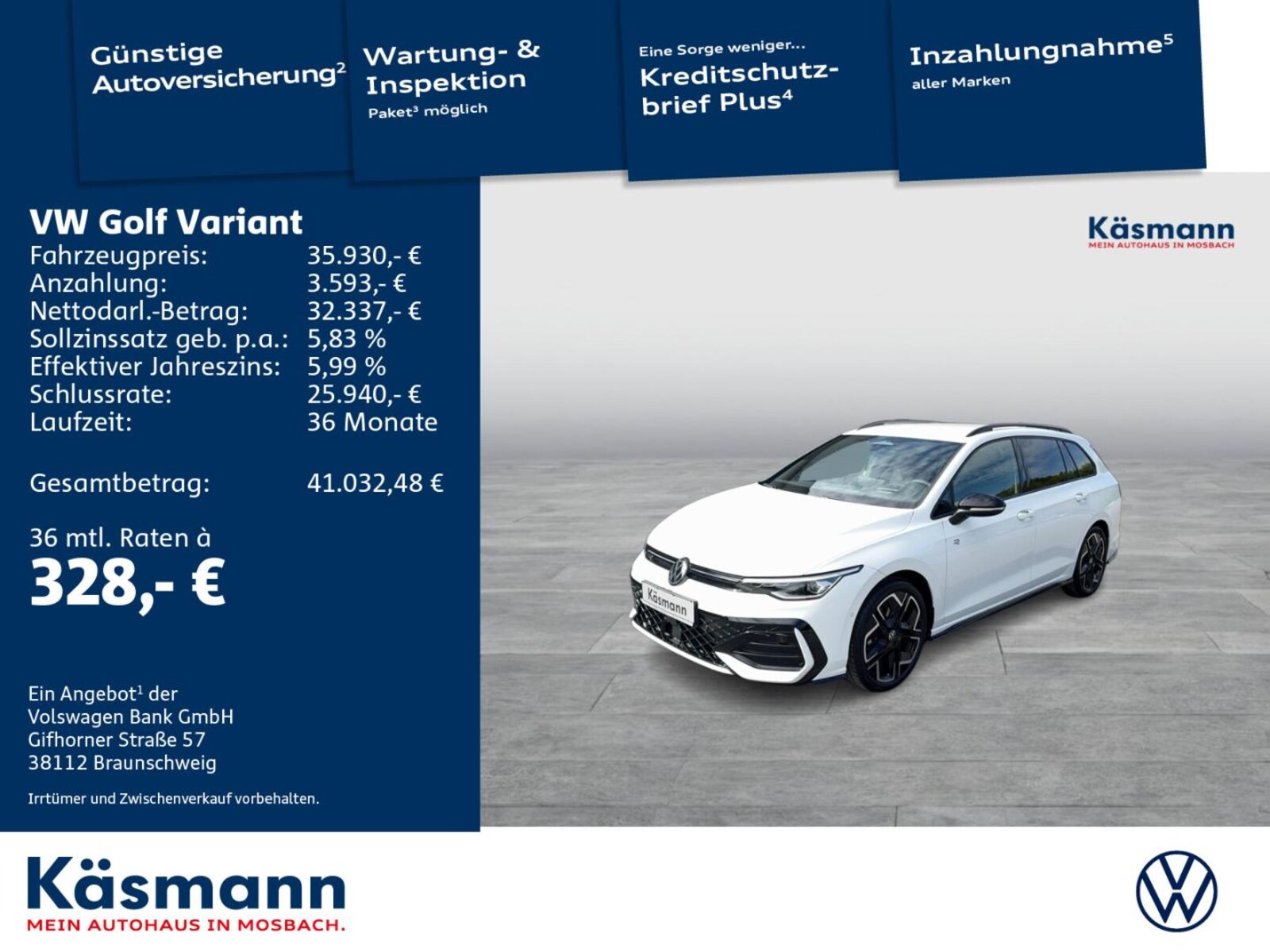 Volkswagen Golf Variant – Bild 2