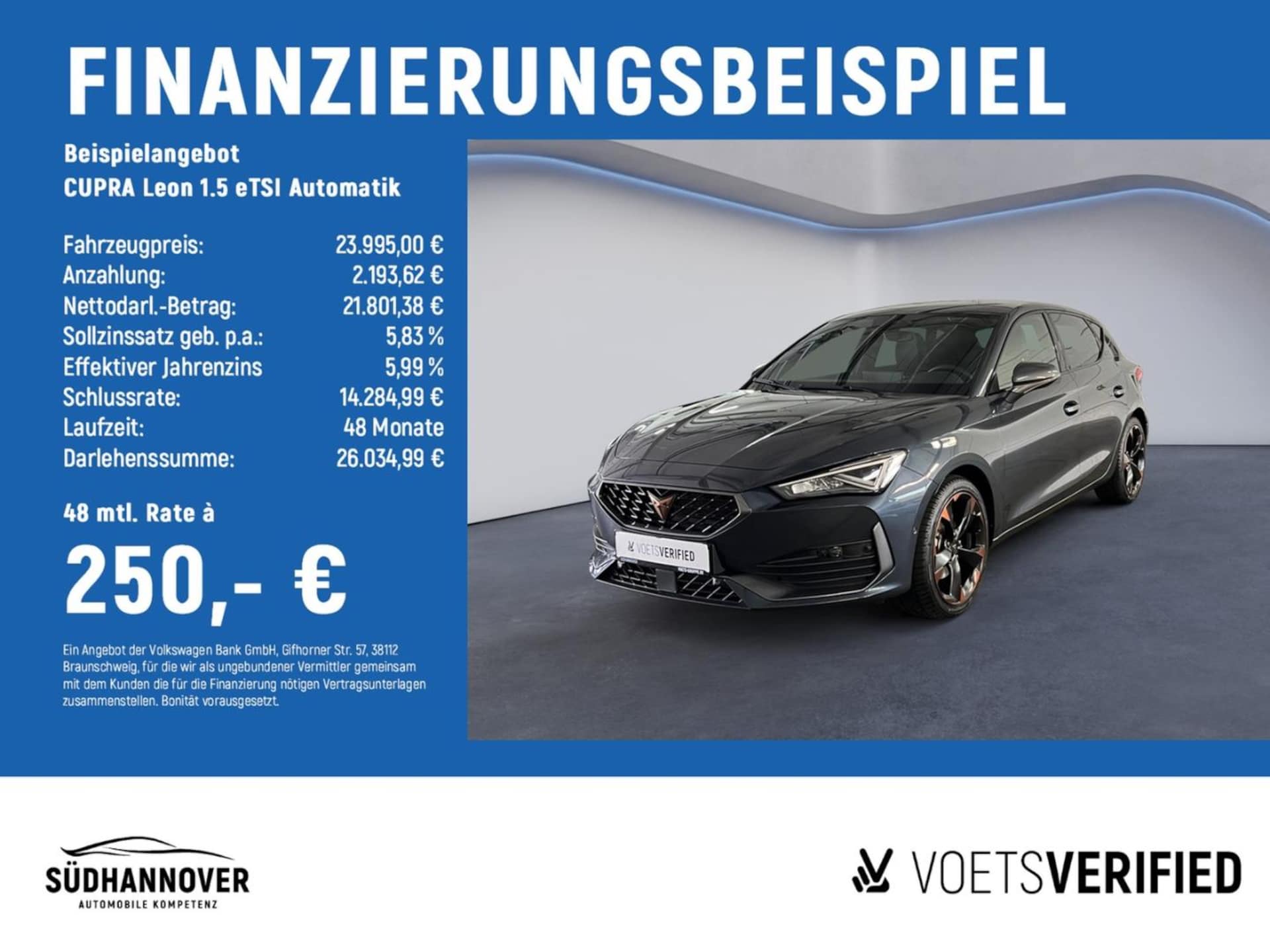 Cupra Leon 2023 — Leon 1.5 eTSI Automatik LED+KAMERA+NAVI+DAB