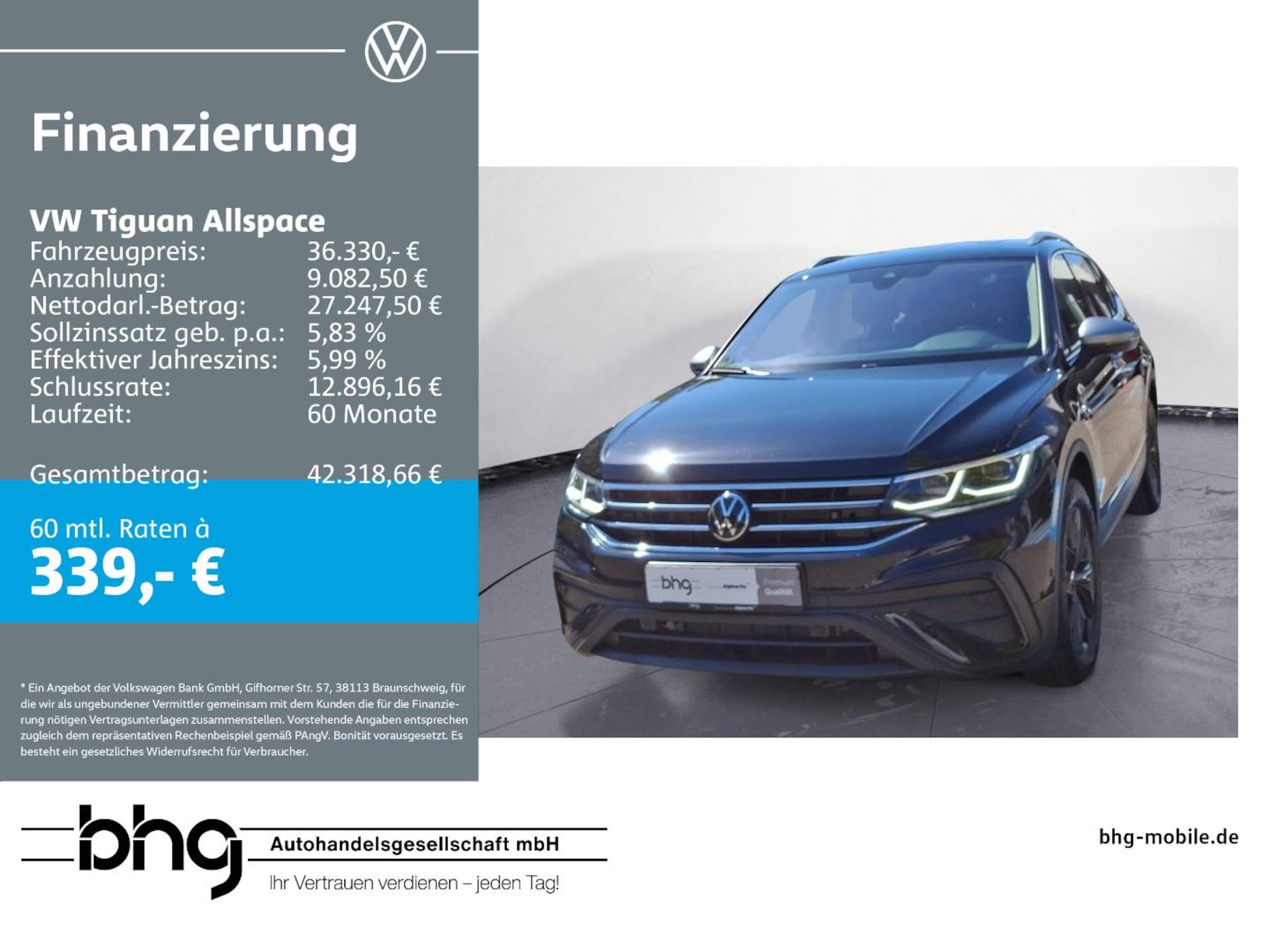 Volkswagen Tiguan Allspace Life