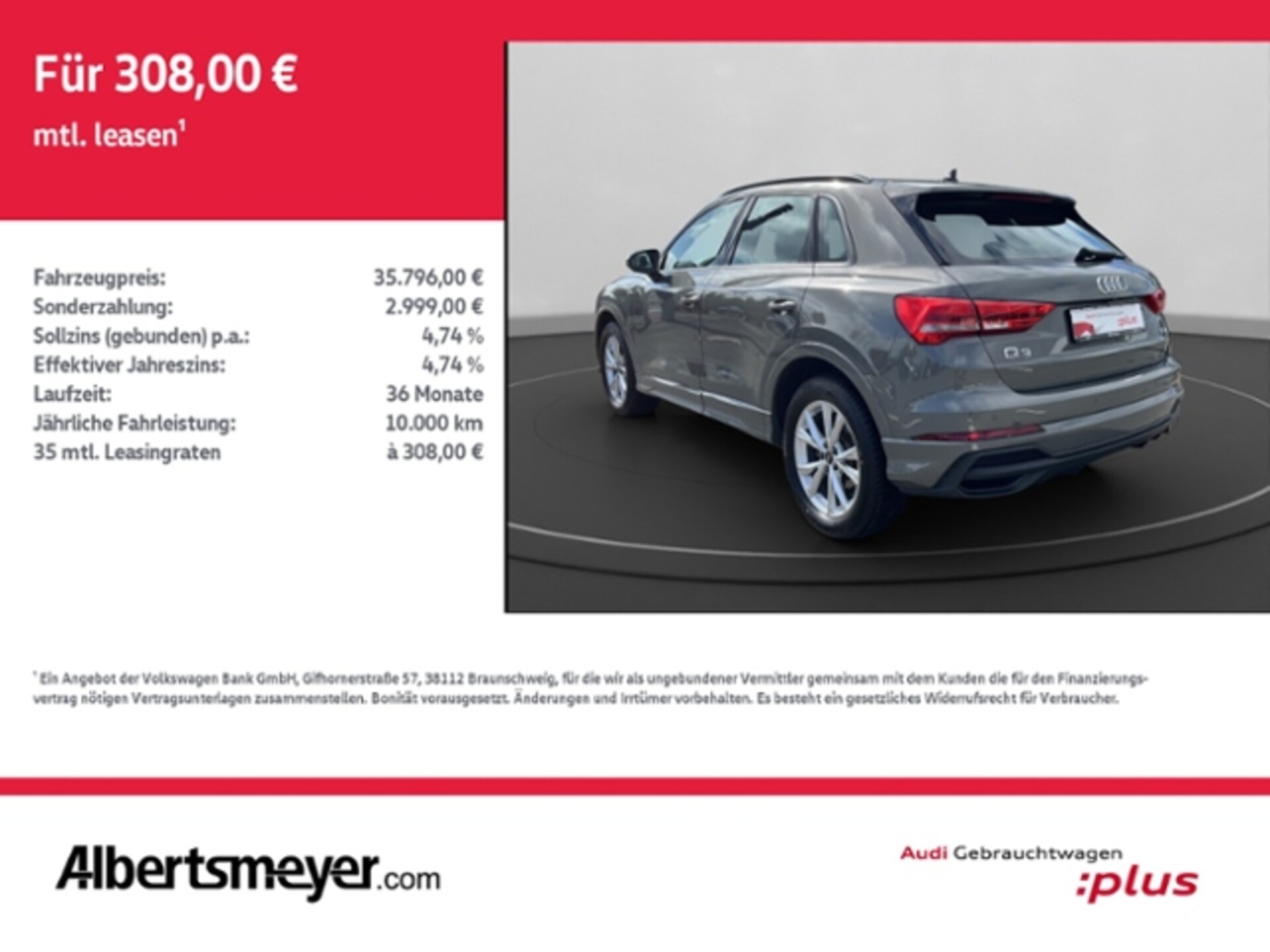 Audi Q3 SUV S line