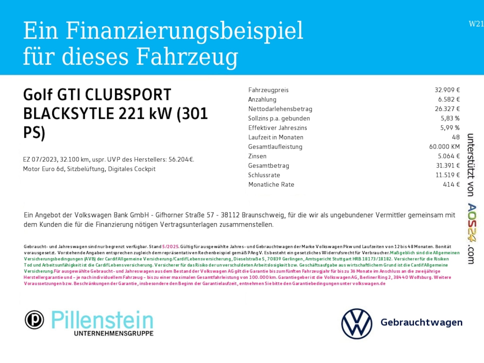 Volkswagen Golf GTI Clubsport