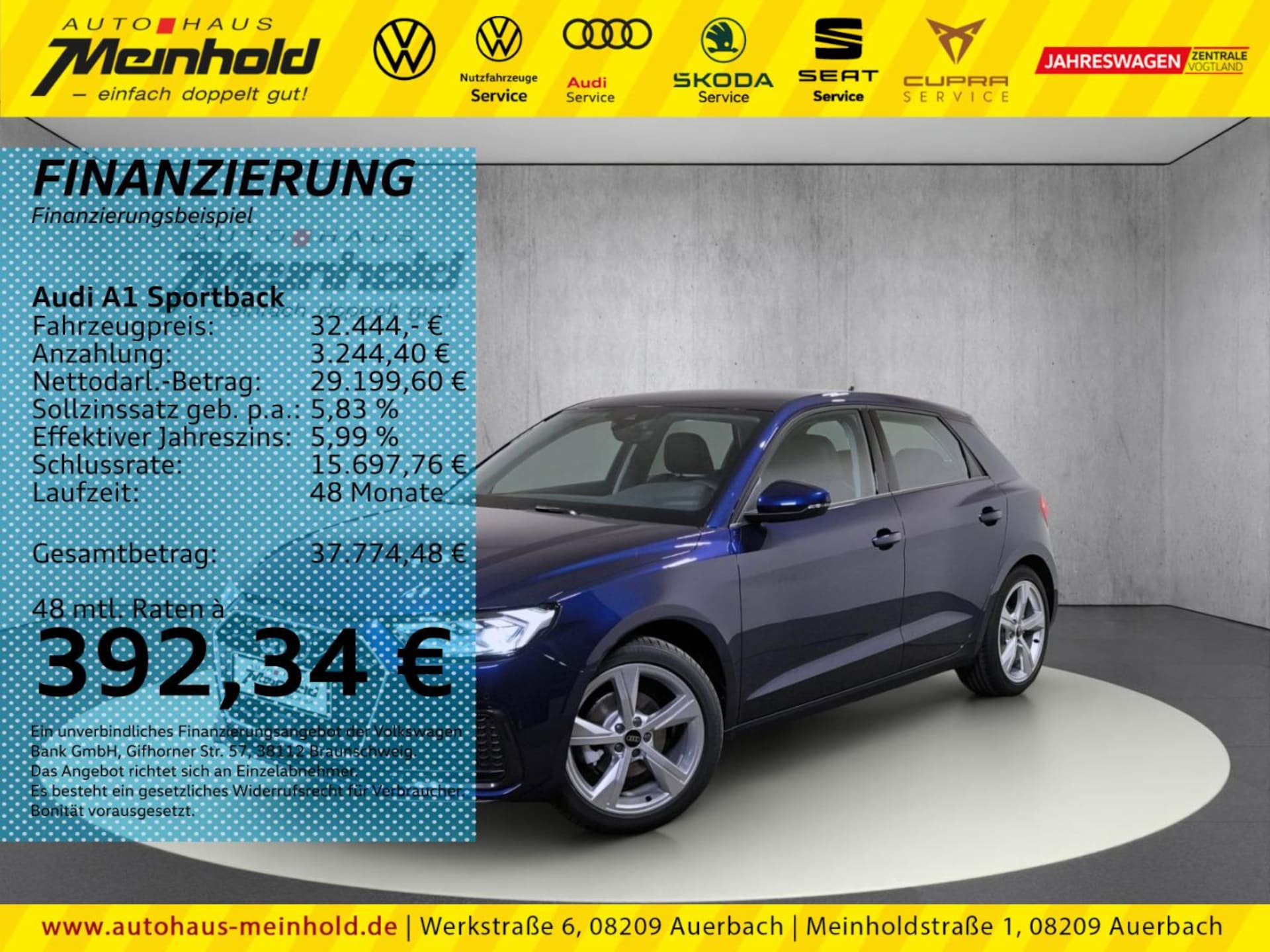 Audi A1 Sportback Advanced