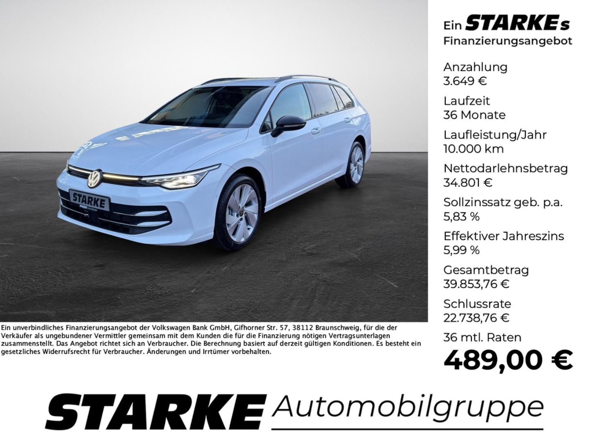 Volkswagen Golf Variant ENERGY