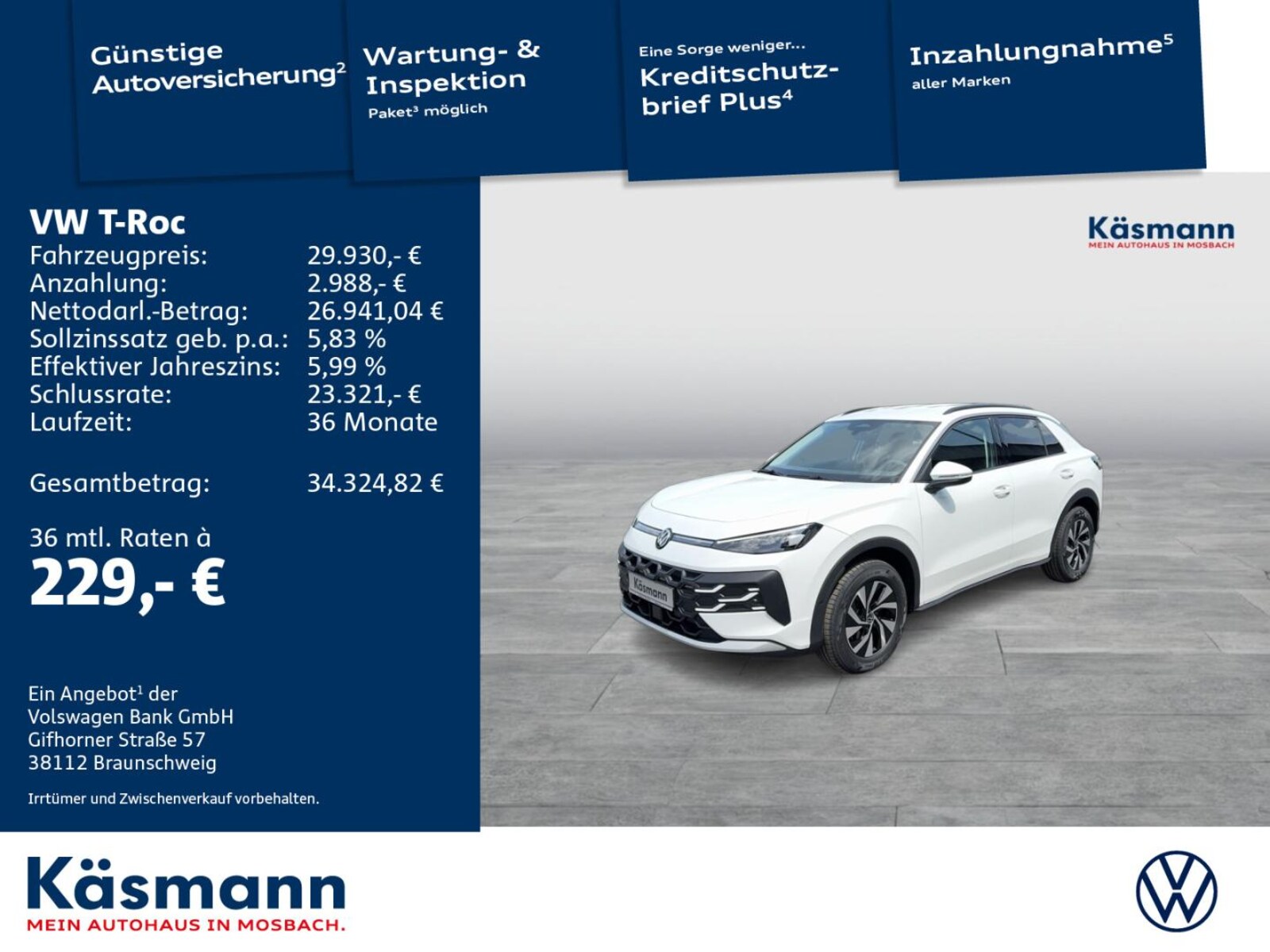 Volkswagen T-Roc – Bild 2