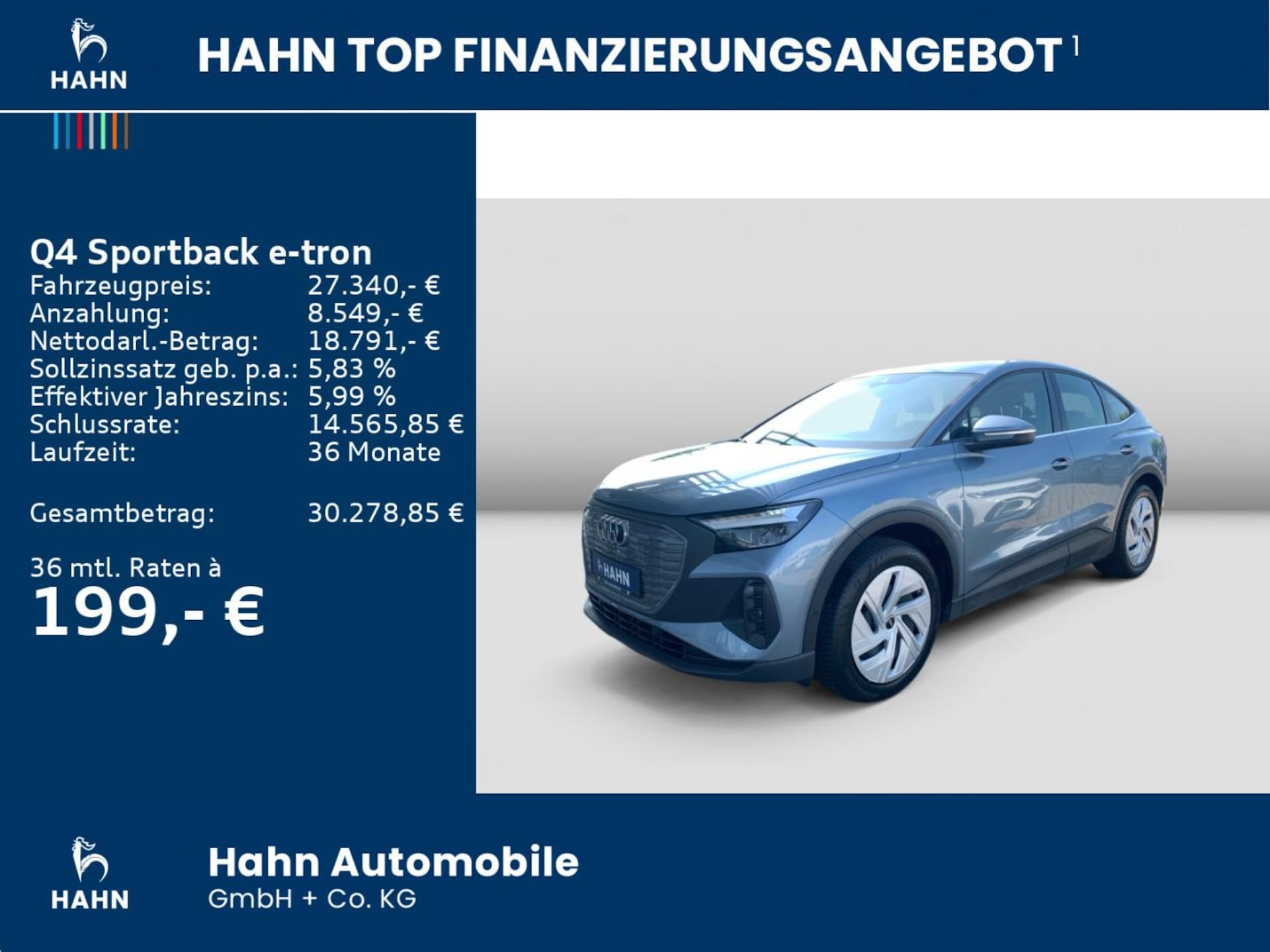 Audi Q4 Sportback e-tron