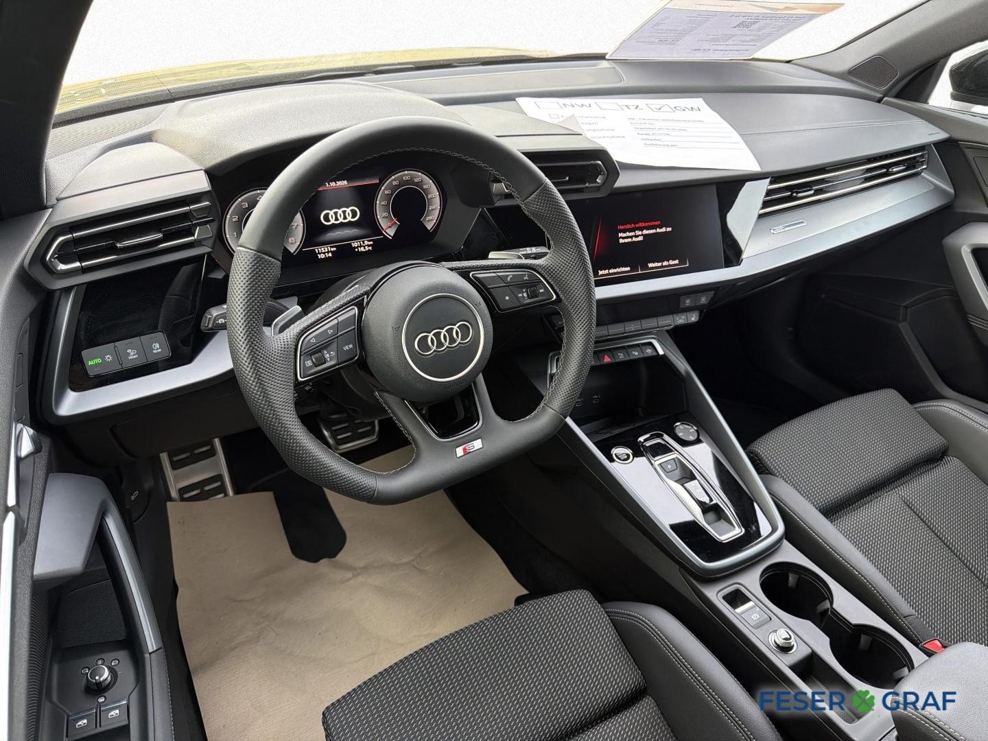 Bild über Audi A3 Sportback S line 35 TFSI S tronic - für weitere Informationen kontaktieren Sie den Audi Partner