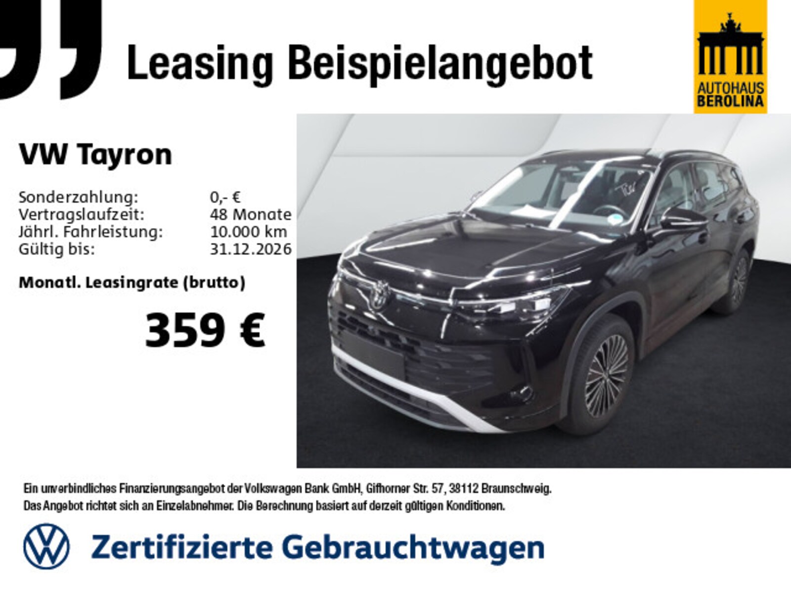 Volkswagen Tayron – Bild 2