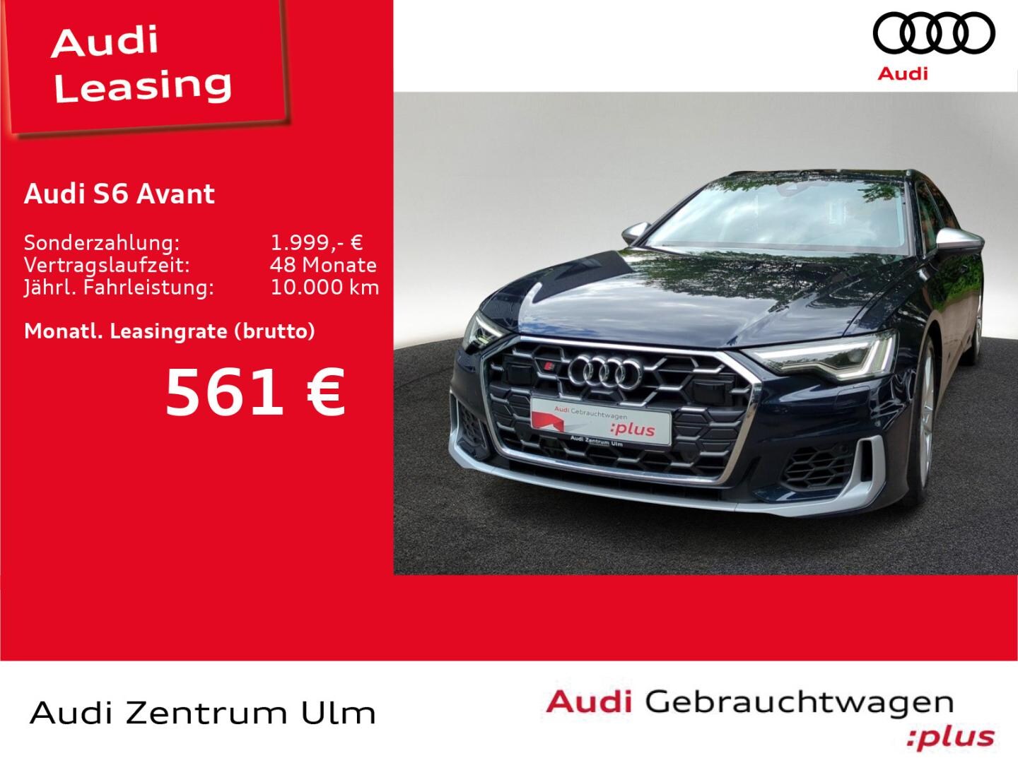 Bild über Audi S6 Avant TDI quattro tiptronic - für weitere Informationen kontaktieren Sie den Audi Partner