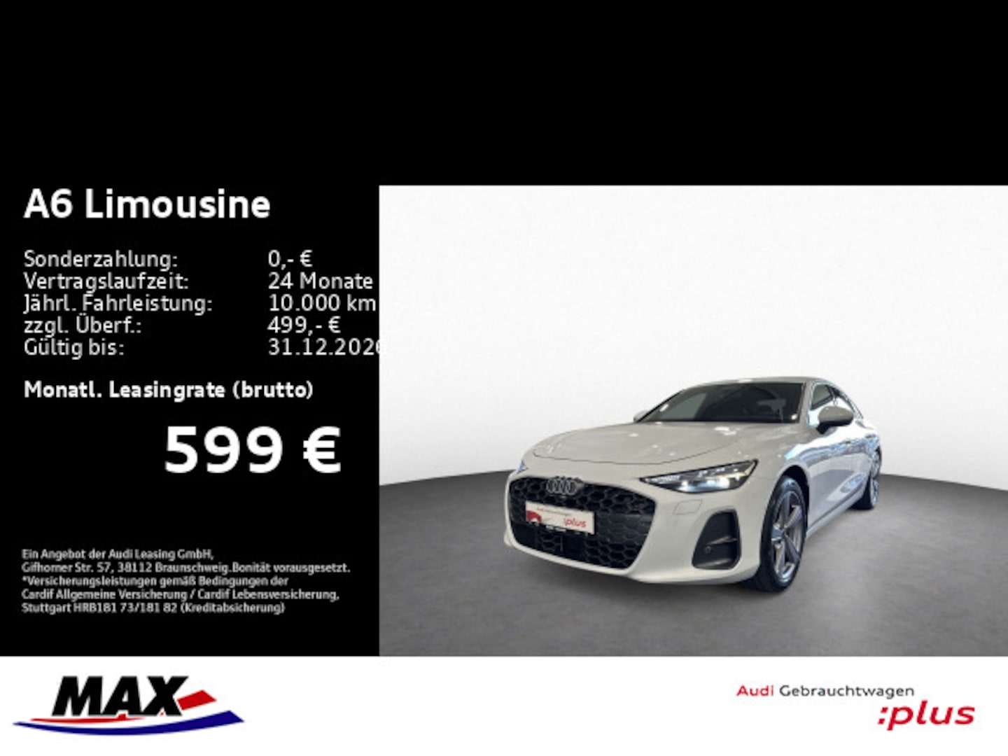 Bild über Audi A6 Limousine TDI quattro 150 kW S tronic - für weitere Informationen kontaktieren Sie den Audi Partner