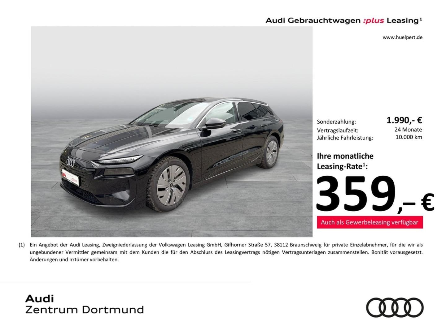 Bild über Audi A6 Avant e-tron e-tron - für weitere Informationen kontaktieren Sie den Audi Partner