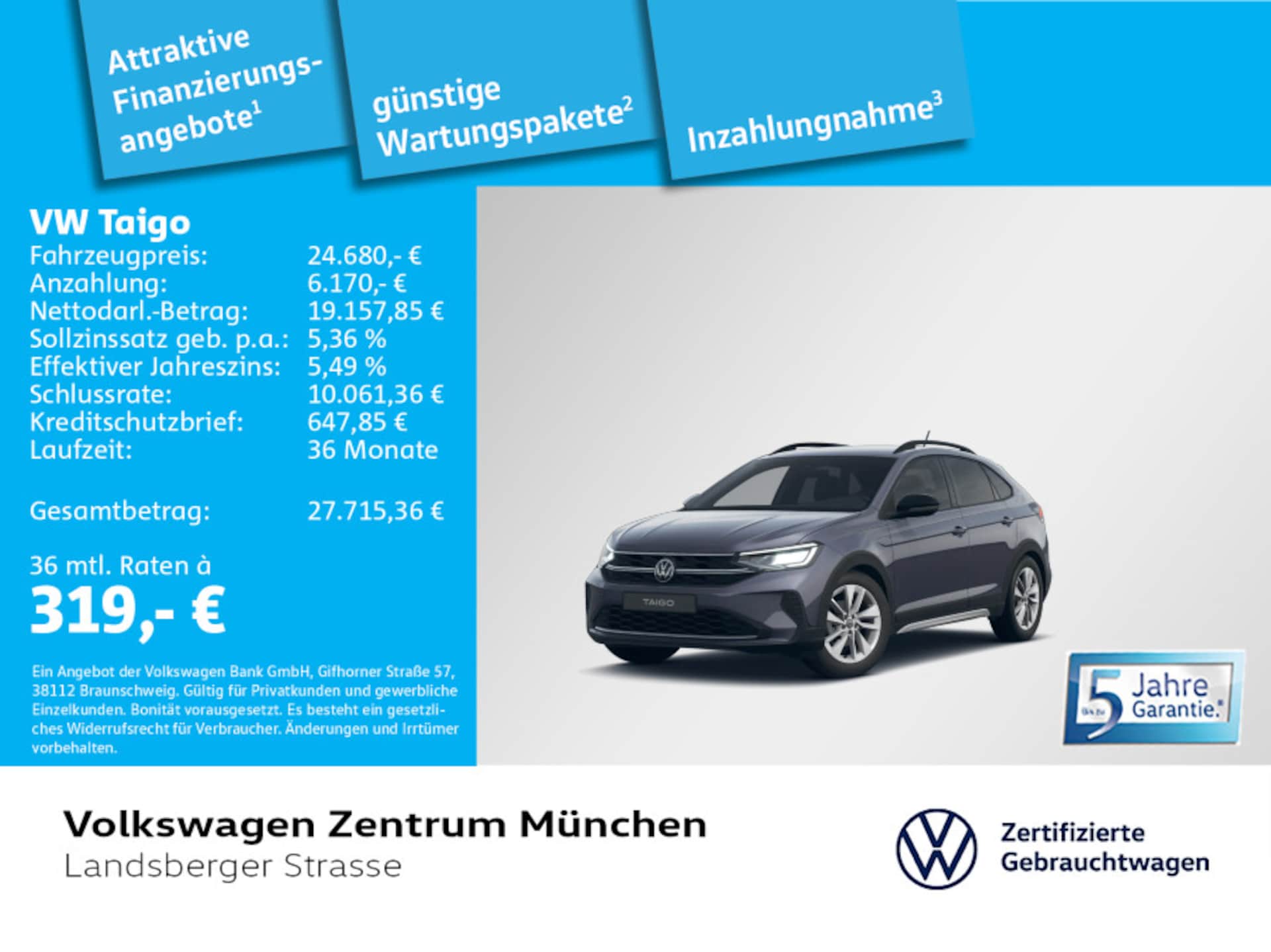 Volkswagen Taigo Goal