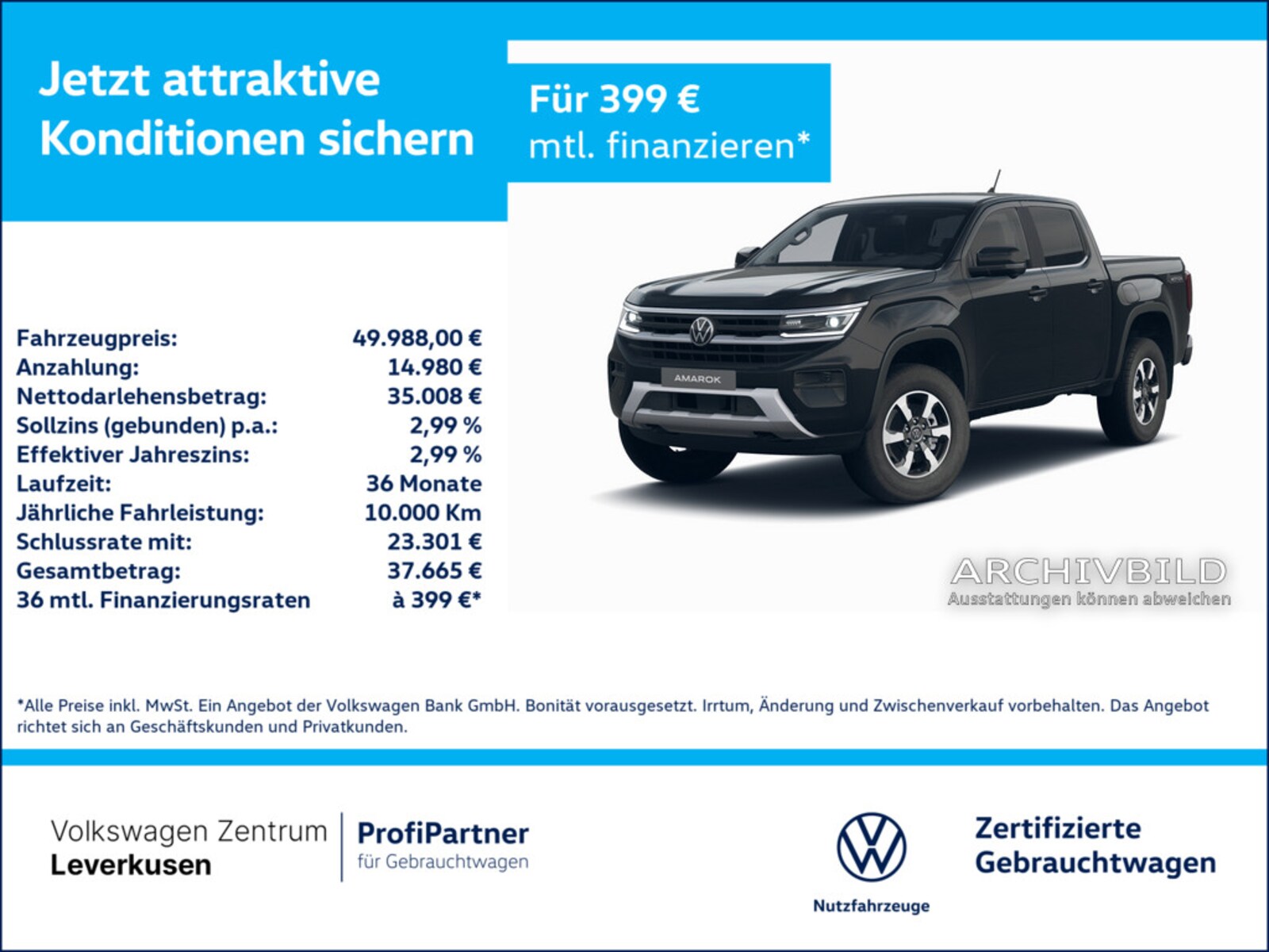 Volkswagen Amarok DoubleCab