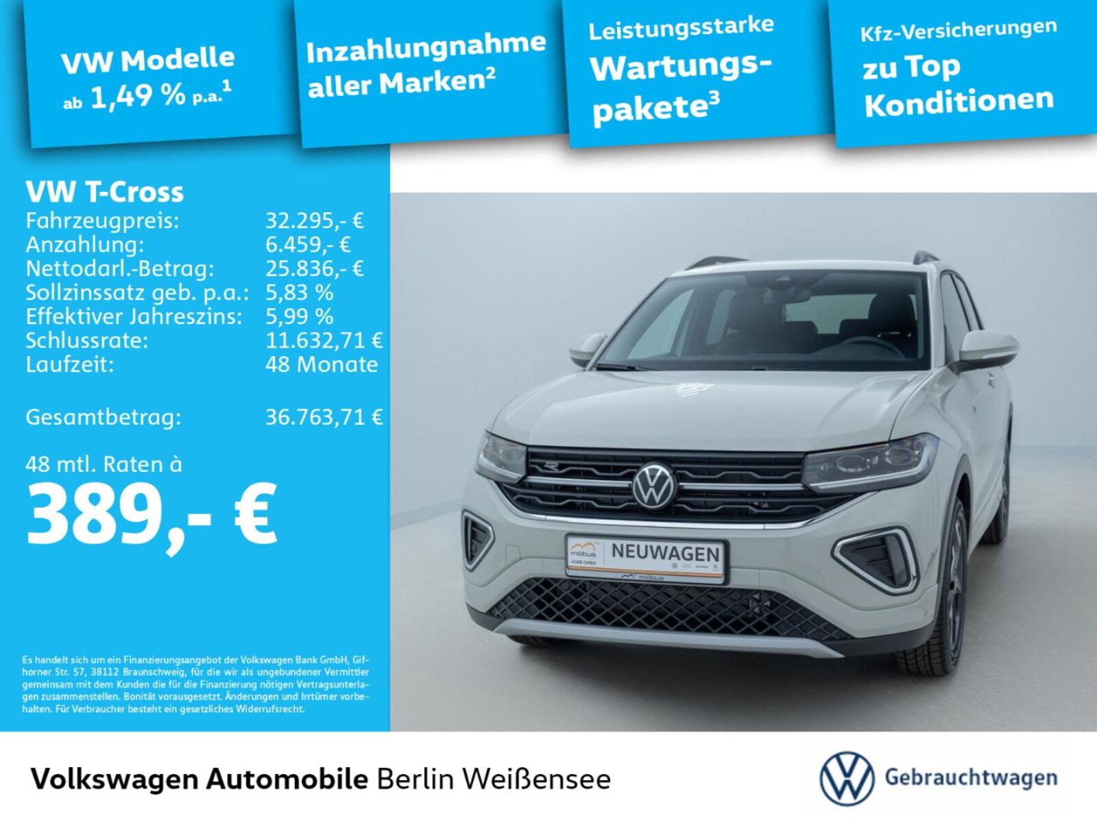 Volkswagen T-Cross – Bild 2