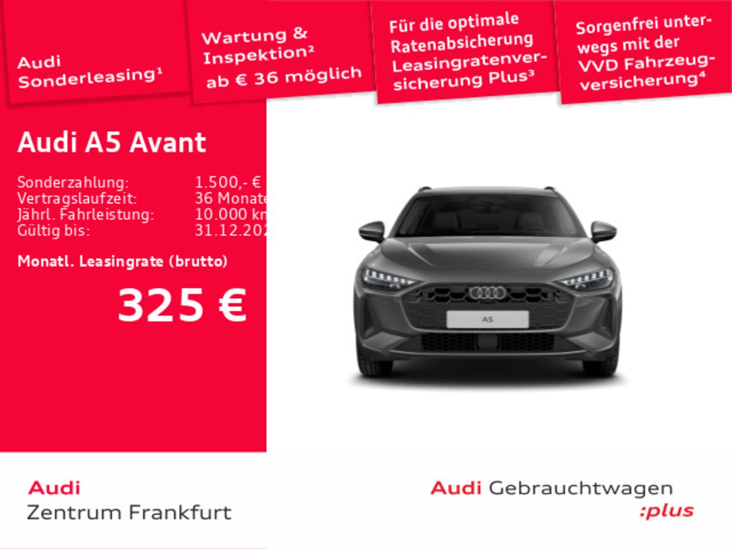 Bild über Audi A5 Avant TFSI S tronic - für weitere Informationen kontaktieren Sie den Audi Partner