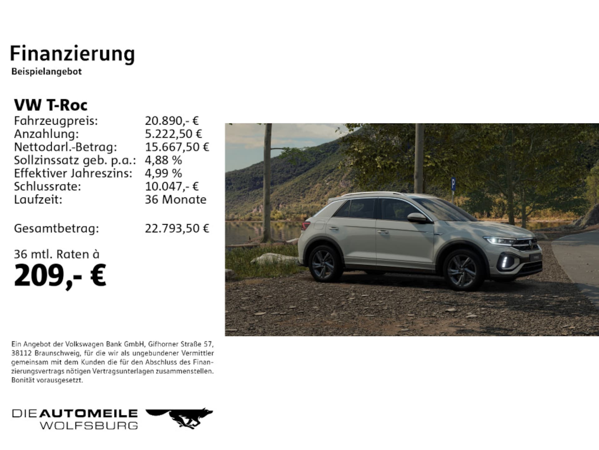 Volkswagen T-Roc R-Line