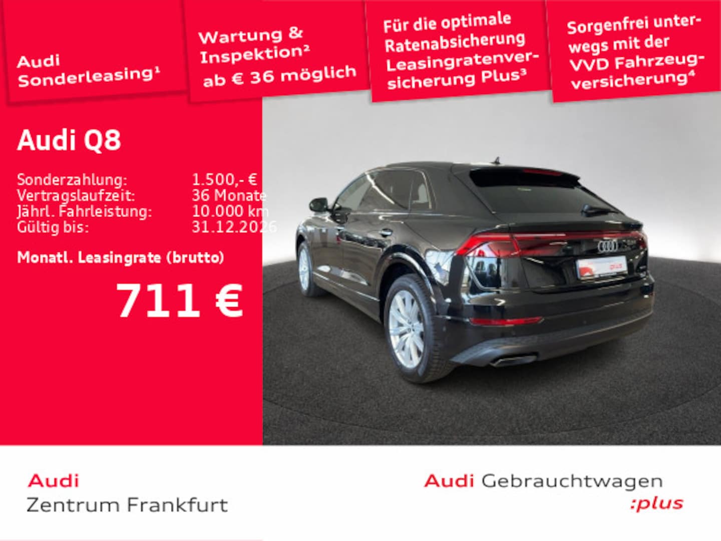Bild über Audi Q8 SUV TDI quattro 210 kW tiptronic - für weitere Informationen kontaktieren Sie den Audi Partner