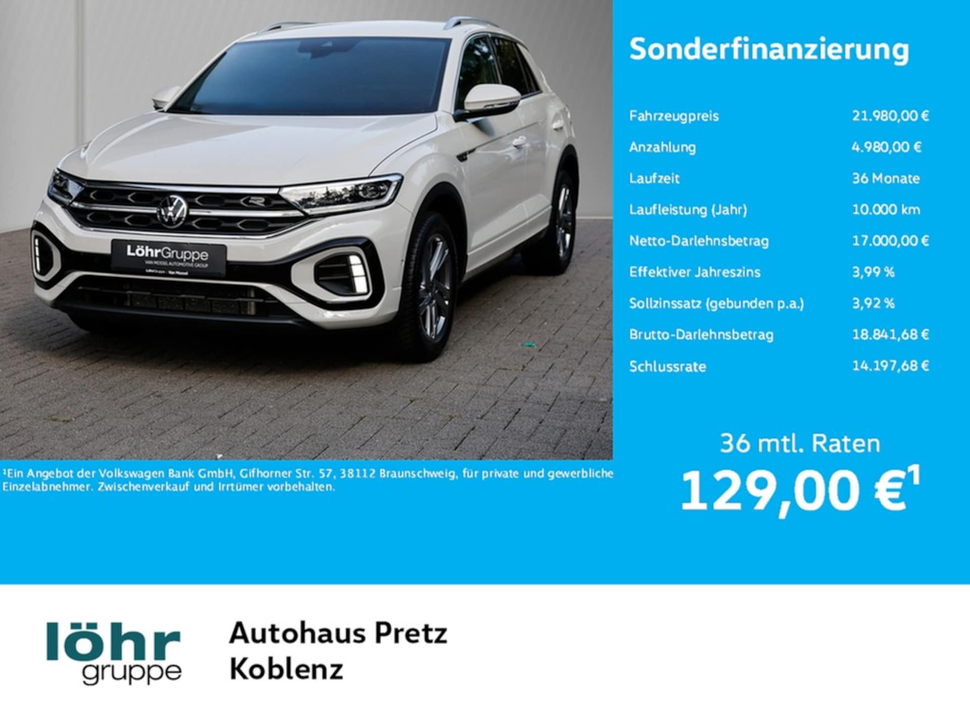 Volkswagen T-Roc R-Line
