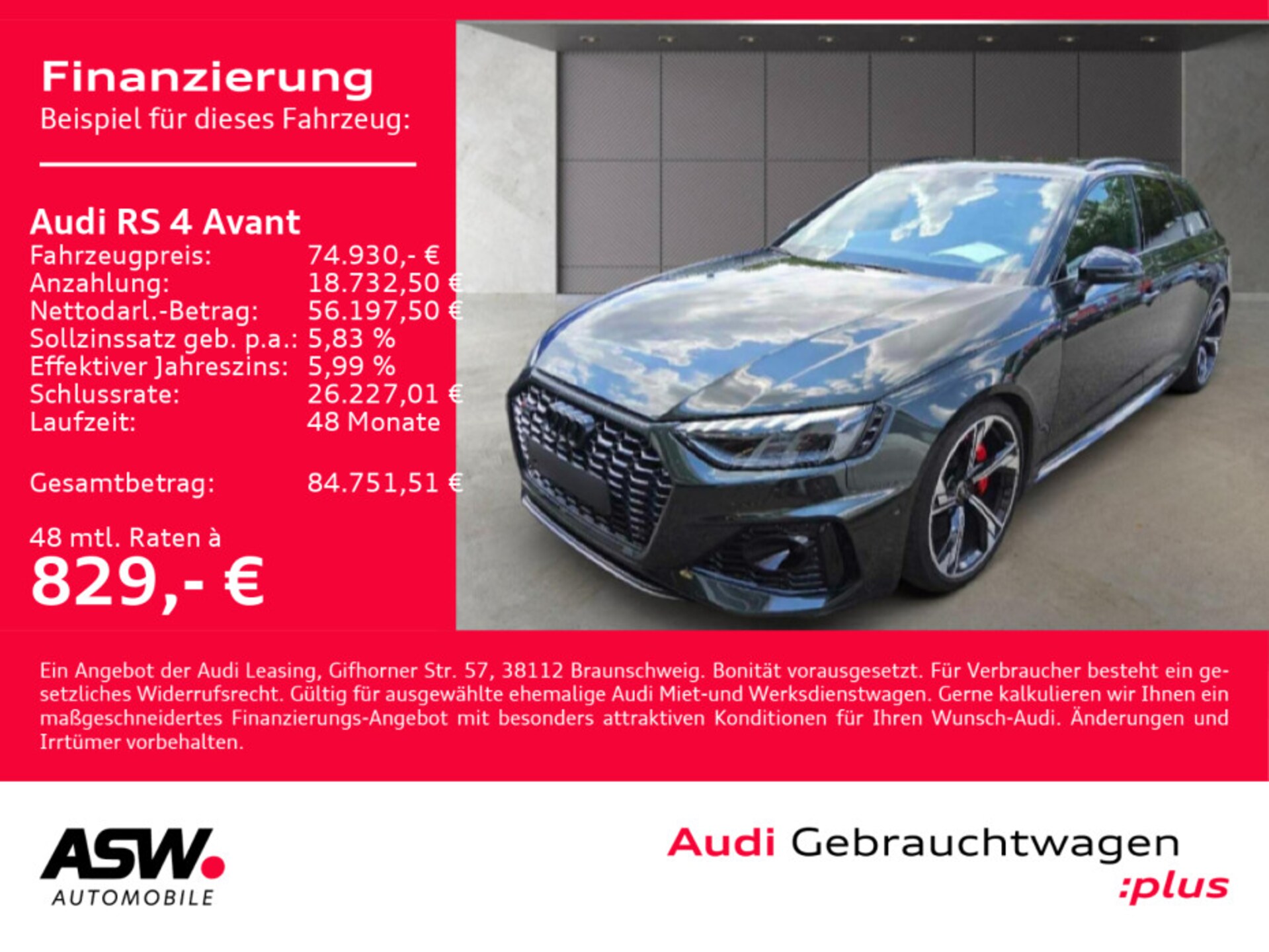 Audi RS 4 Avant