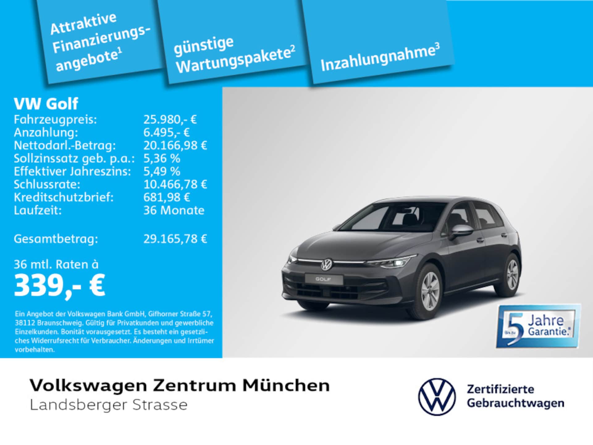 Volkswagen Golf Life