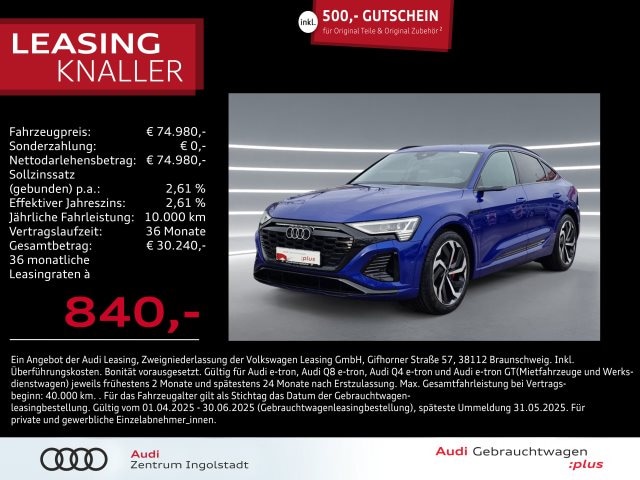 Audi Q8 Sportback e-tron