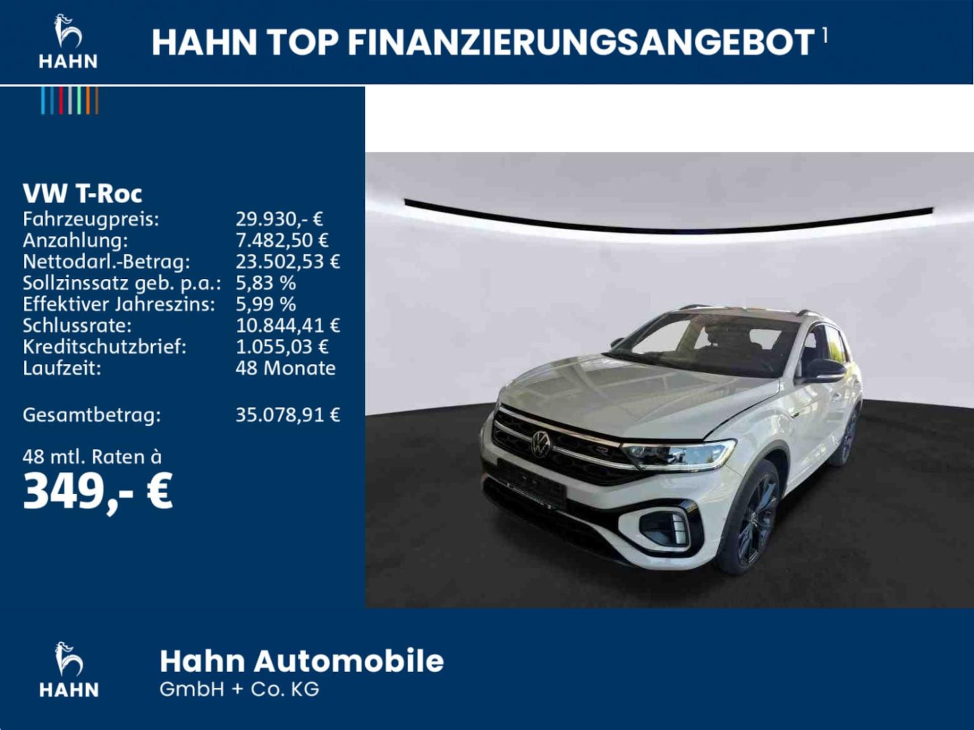 Volkswagen T-Roc R-Line