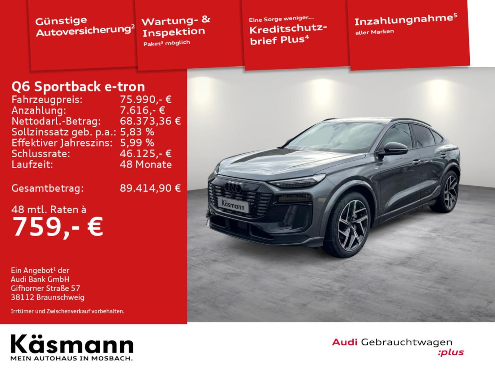 Audi Q6 Sportback e-tron – Bild 2