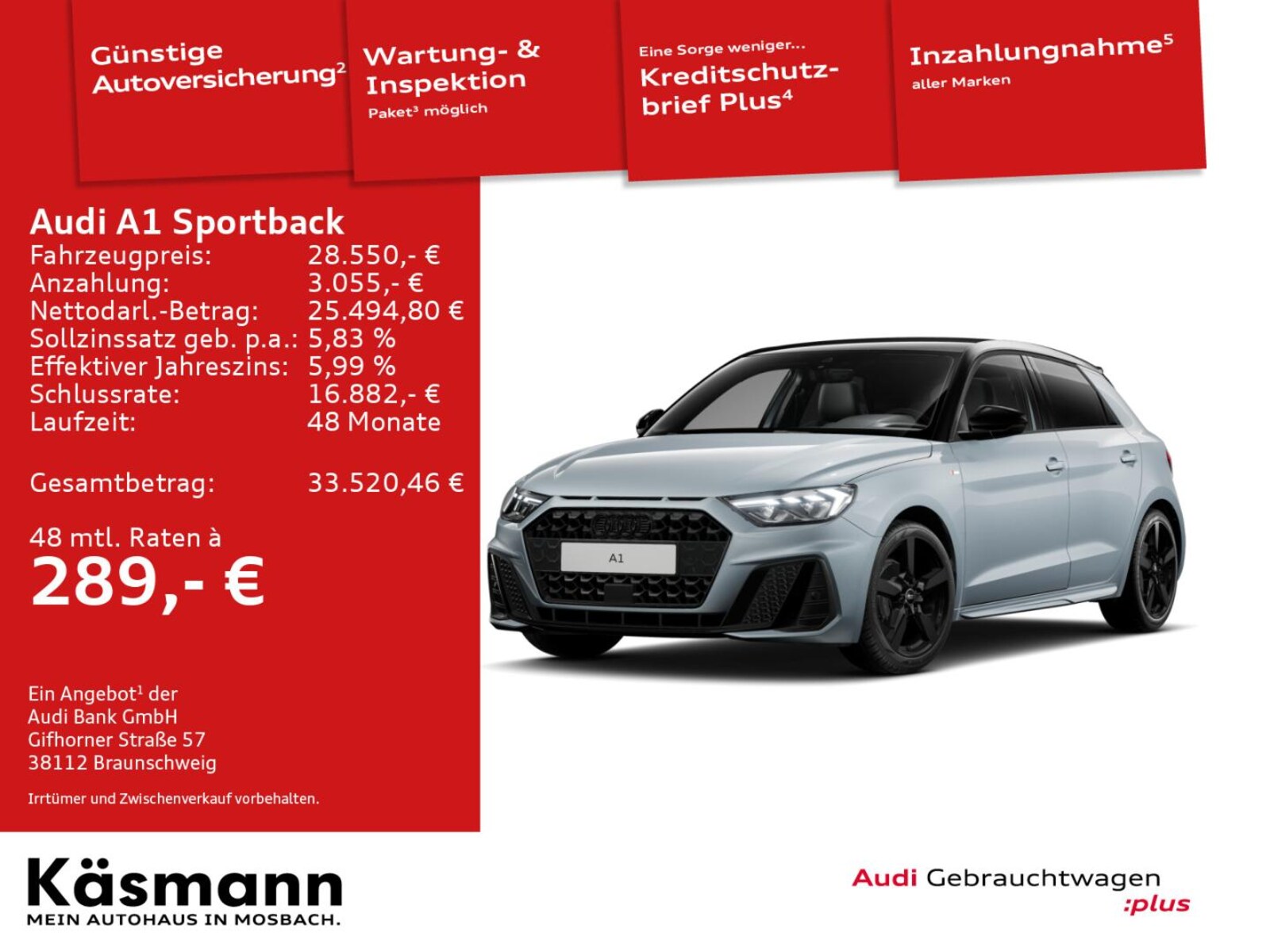 Audi A1 Sportback – Bild 2