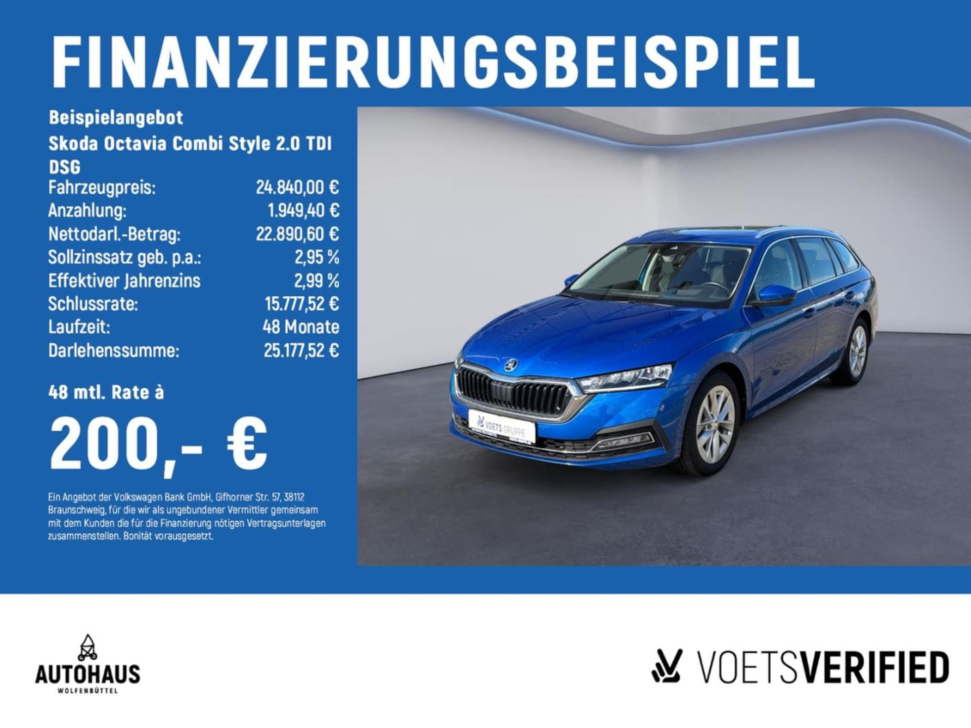 Skoda Octavia Combi 2023 — Octavia Combi Style 2.0 TDI DSG HuD+AHK+STANDHZG