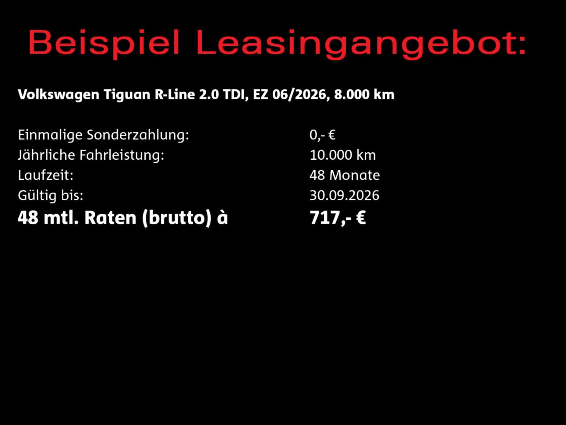 Volkswagen Tiguan R-Line