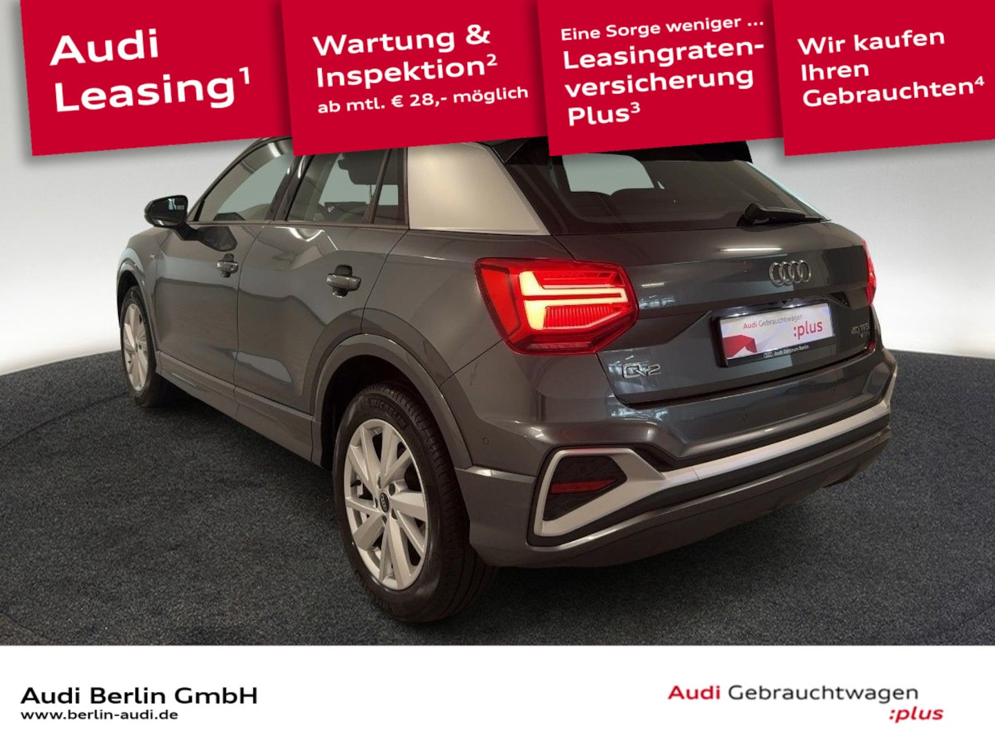 Bild über Audi Q2 S line 40 TFSI quattro S tronic - für weitere Informationen kontaktieren Sie den Audi Partner