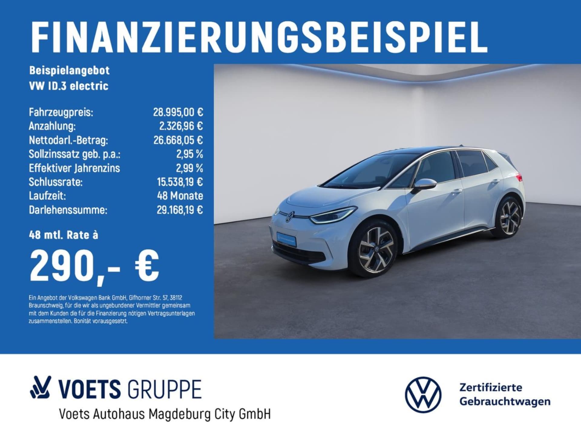 Volkswagen ID.3 — Volkswagen ID.3 ID.3 electric PRO MATRIX-LED+PANO+ACC+KAM
