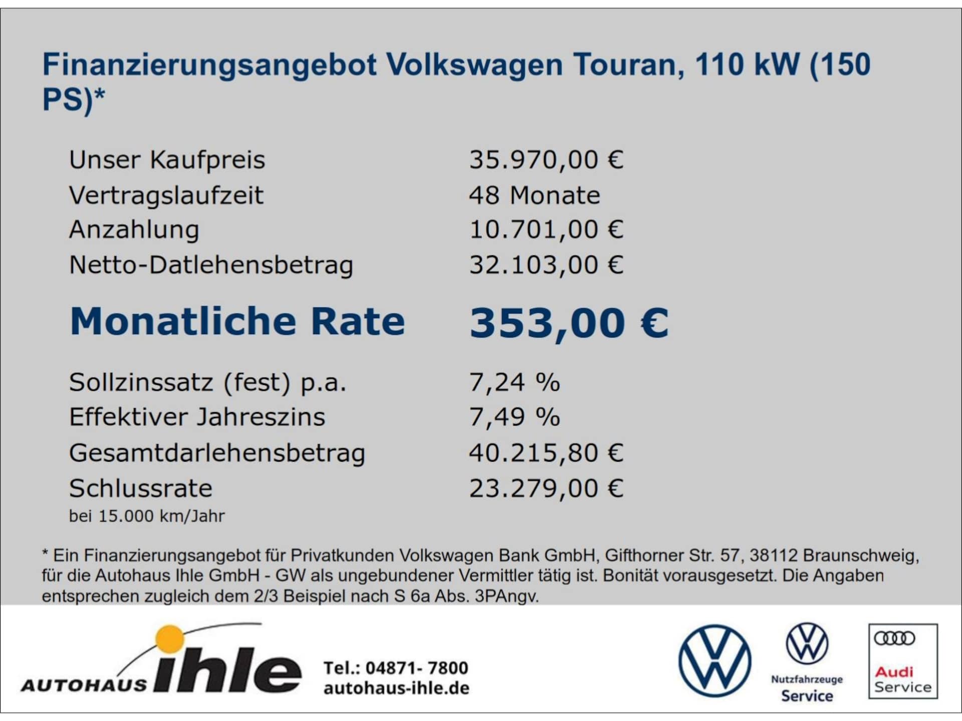 Volkswagen Touran Highline