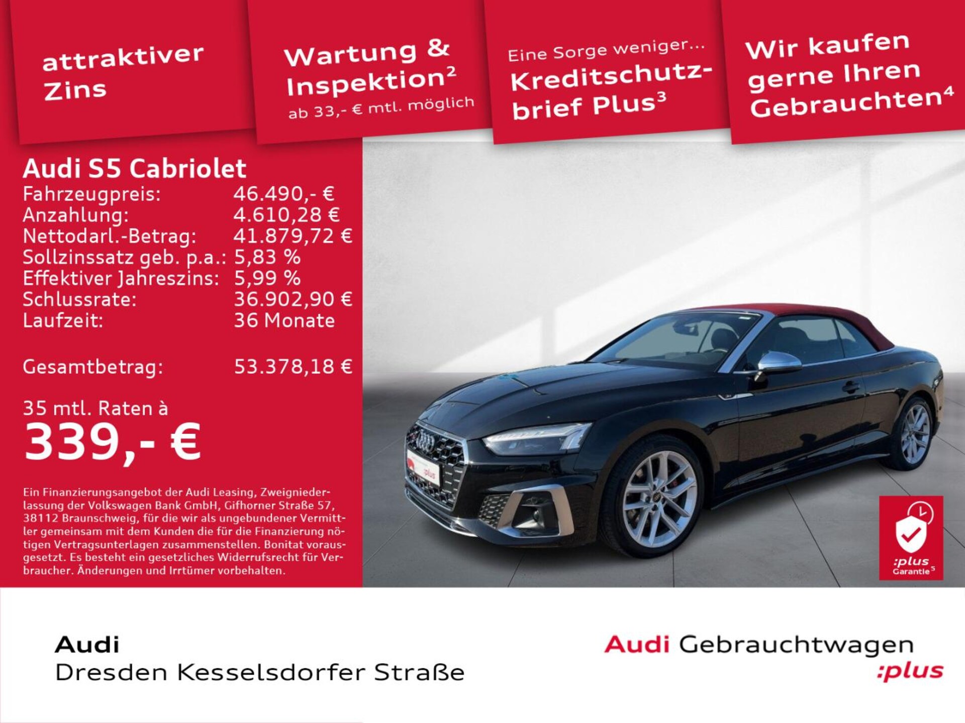 Audi S5 Cabriolet