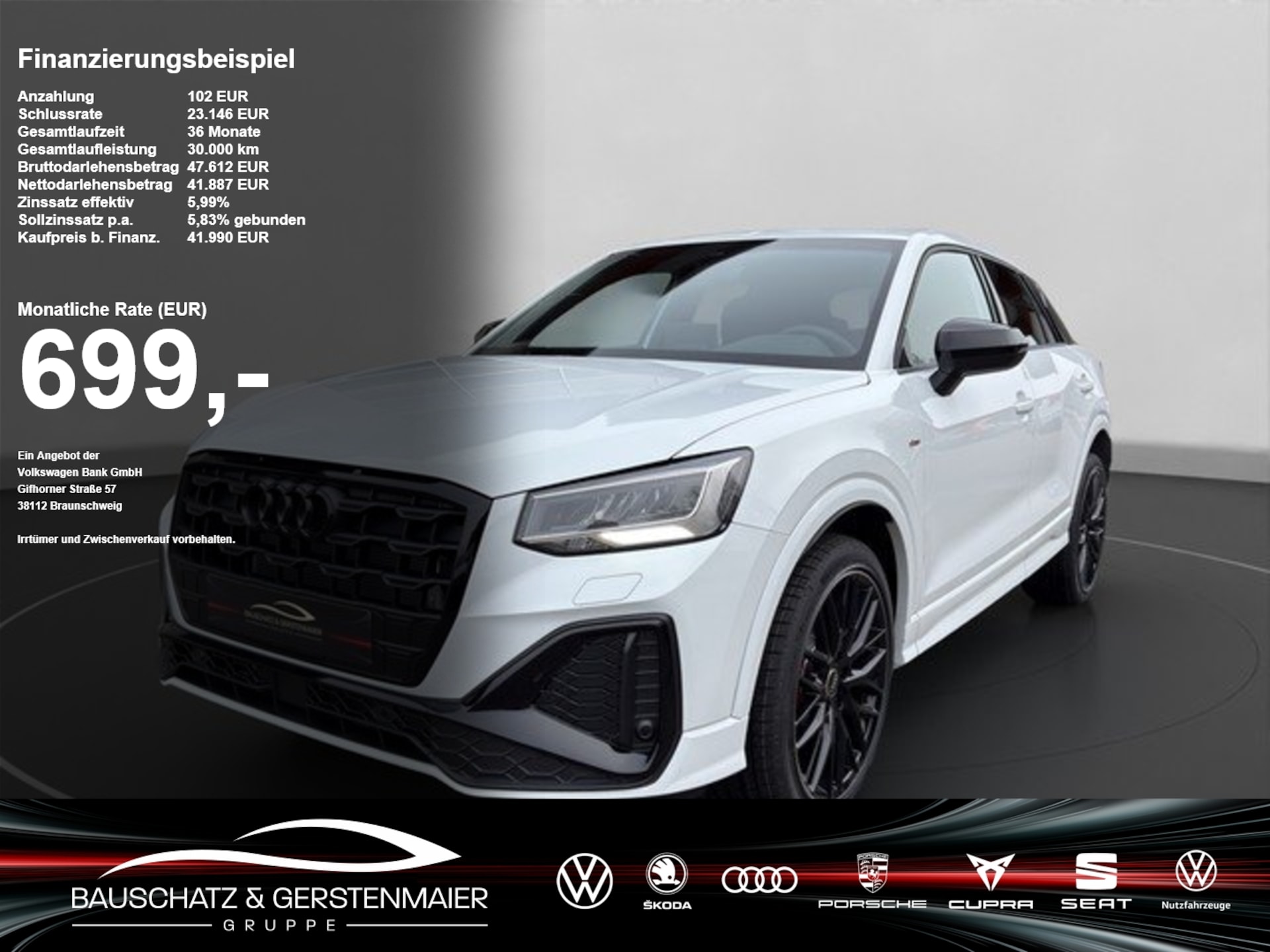 Audi Q2 S line