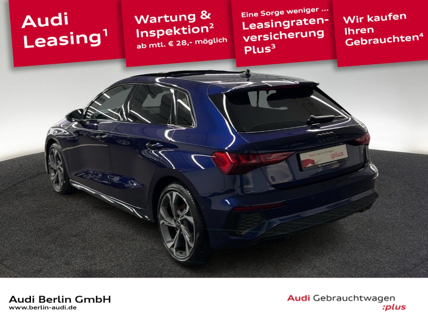 Bild über Audi A3 Sportback S line 35 TDI S tronic - für weitere Informationen kontaktieren Sie den Audi Partner