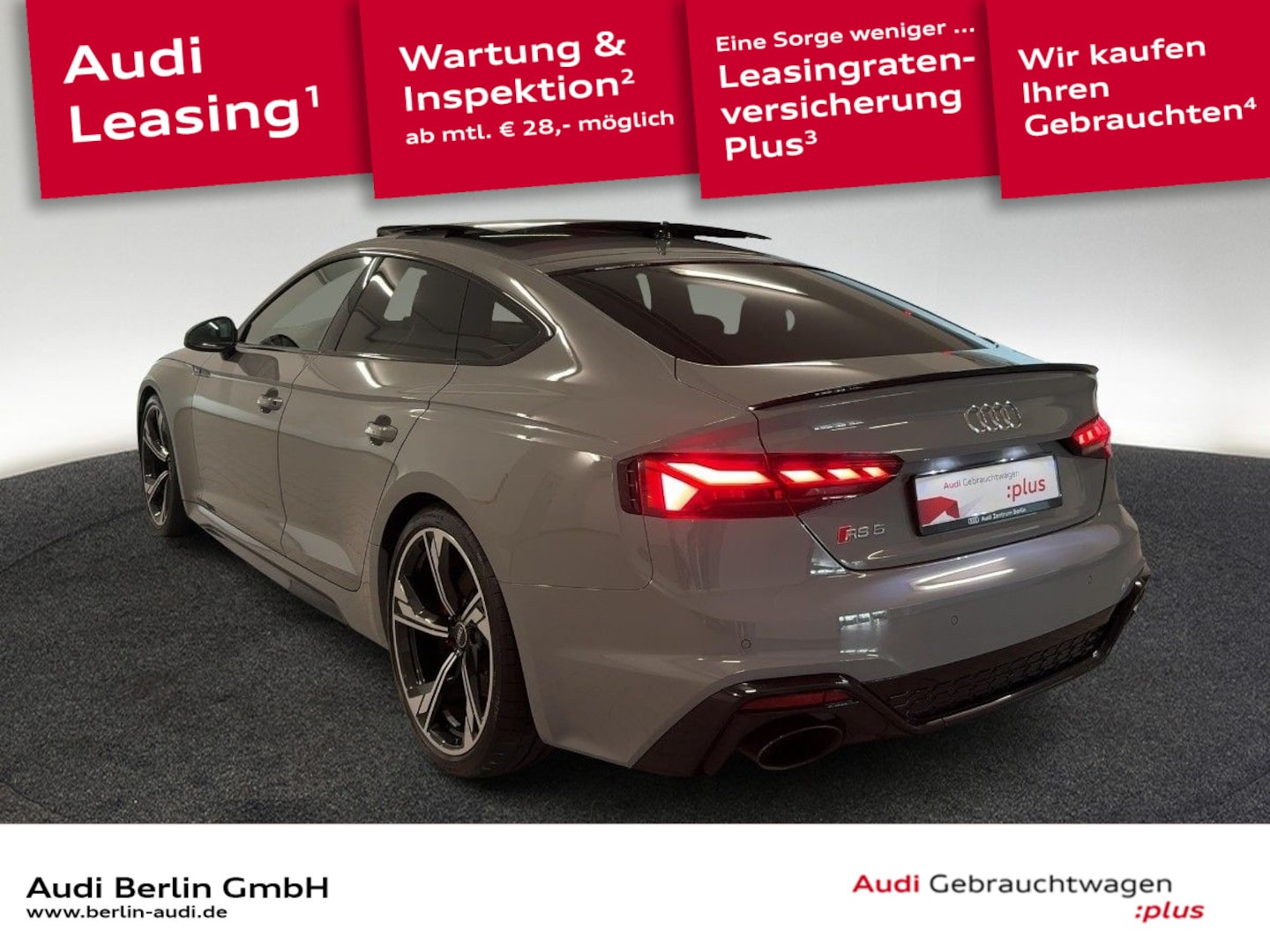 Bild über Audi RS 5 Sportback TFSI quattro tiptronic - für weitere Informationen kontaktieren Sie den Audi Partner