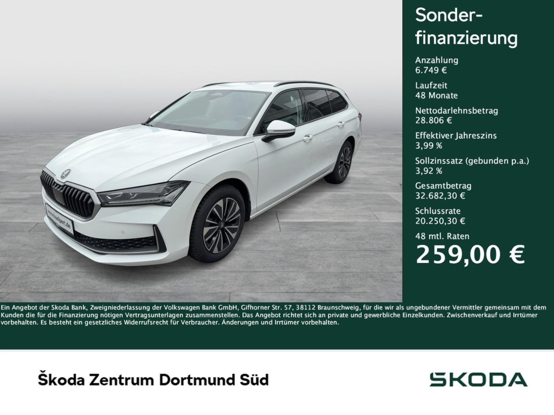 Skoda Superb Combi Selection